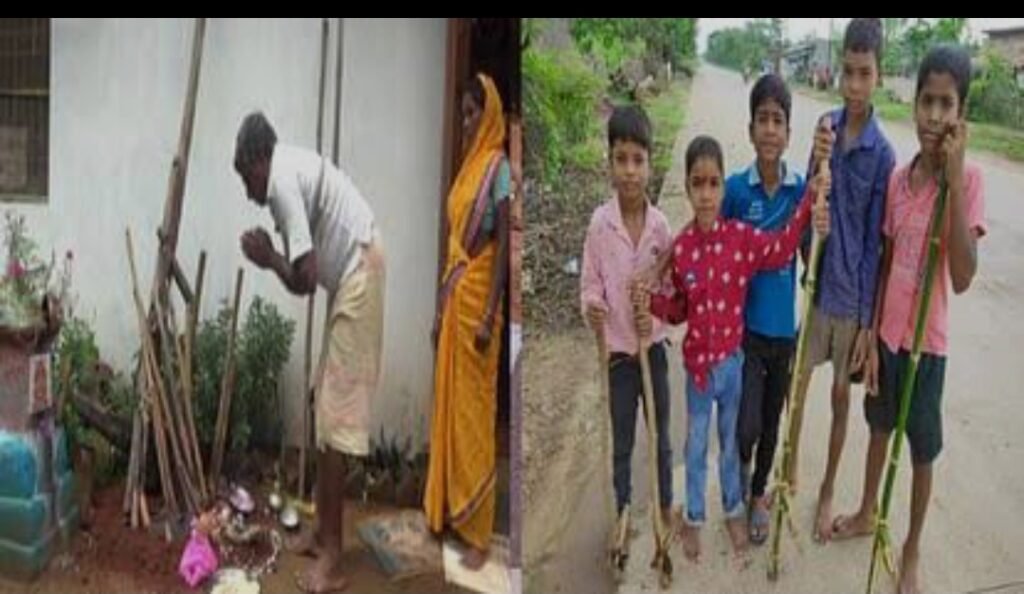 छत्तीसगढ़ के लोकप्रिय पर्व हरेली जिले में मनाया गया हर्षोल्लास और धूमधाम से