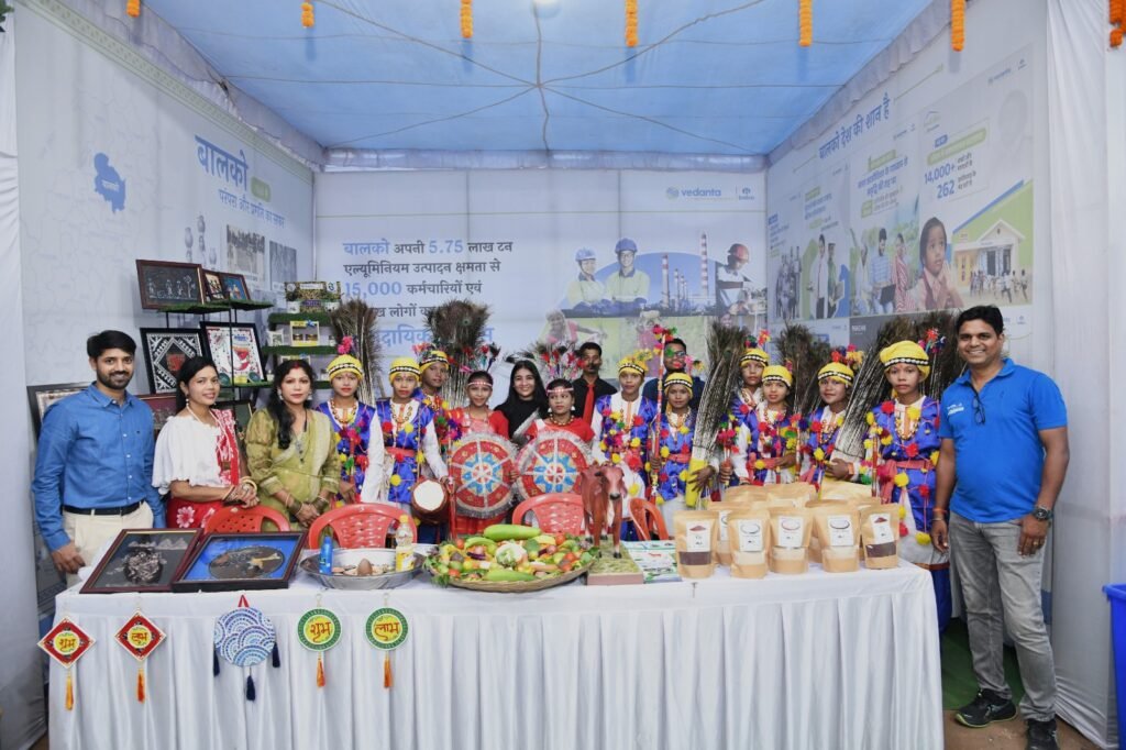 बालको ने कोरबा राज्योत्सव में औद्योगिक और सामुदायिक विकास की झलक पेश की