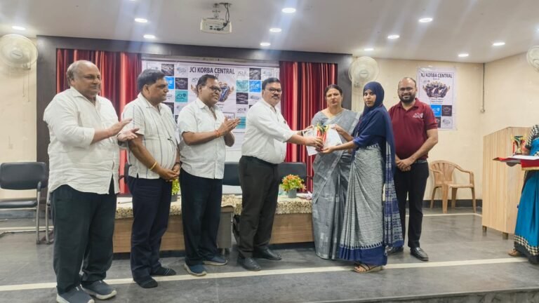 जेसीआई कोरबा सेंट्रल ने किया वाद-विवाद प्रतियोगिता का आयोजन