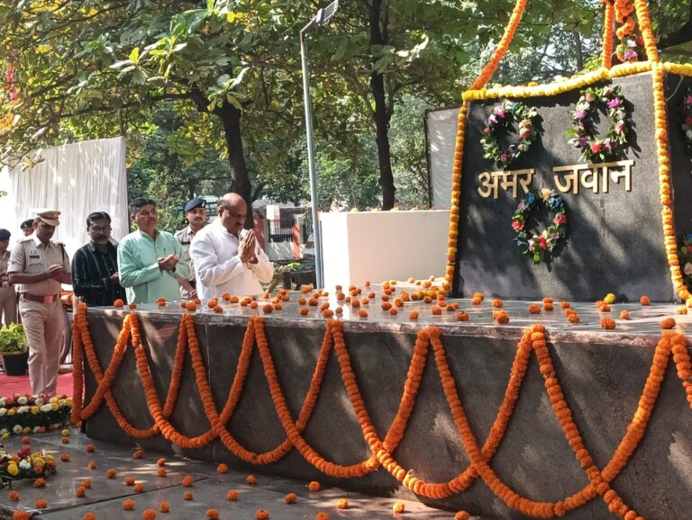 पुलिस स्मृति दिवस पर शहीद जवानों को जयसिंह अग्रवाल ने दी श्रद्धांजलि